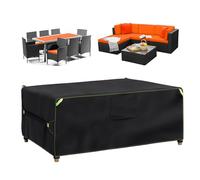 Funda de silla para exteriores, tela Oxford, protector de muebles | Fundas impermeables para sillas para muebles de exterior para piscina, patio, porche, playa, casa, hotel, apartamento, villa