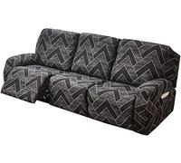Funda De Sillón Relax Elásticas, Fundas De Butacas Relax Reclinable Universal Ajustables, Funda De Sofá Cubiertas Protector Para Sillón Eléctrica Relax Con Bolsillos ( Color : 21# , Size : 3 Seat )