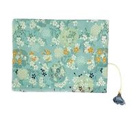 Funda de Tela para Libros y Cuadernos, Ajustable, Verde Retro | Lavable, Ayuda a Organizar, para Profesores y Estudiantes, Uso en Clase y Colección Personal Estilo Aleatorio