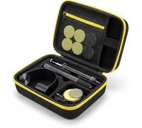 Funda de transporte compatible con el kit de soldador Fanttik T1 Max, organizador de almacenamiento de hierro de soldadura de carcasa dura protectora con bandeja moldeada y doble cremallera para