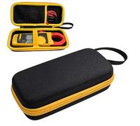 Funda de transporte rígida de EVA para Fluke 323, 324, 325, 302, 303, 305, medidor de abrazadera digital, a prueba de golpes, funda protectora impermeable