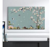 Funda decorativa antiestática y lavable a máquina(Flower3,40-43inch)