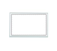 Funda distintivo forofis con pinz imperdible 57x90mm paquete de 50