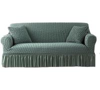 Funda Elástica para Sofá De Salón, Fundas Europeas para Sofá De 1/2/3/4 Plazas, Sillón Y Sofá Esquinero, Protección De Tejido Suave Y Duradero. Cyan 3 Seat 175-210cm