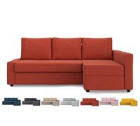 Funda Friheten de ajuste cómodo para IKEA Friheten con funda de esquina para diván, funda de sofá cama, funda de repuesto para seccional (naranja)