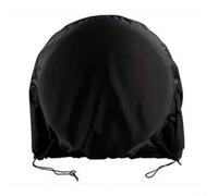 Funda impermeable de tela Oxford para ventilador de exterior, protector de soplador resistente al polvo con cordón para jardín y patio, apto para ventiladores de tambor (600D)
