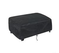 Funda impermeable para barbacoa y plancha 420D, resistente a la lluvia, a los rayos UV y al polvo, fácil de limpiar (55 x 55 x 27 cm)