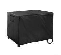 Funda impermeable para carrito de comedor al aire libre con cordón y correas de hebilla para mesas de barbacoa y superficies de preparación de alimentos (41 x 24 x 32 pulgadas)