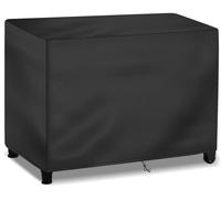Funda impermeable para mesa auxiliar de barbacoa Keter. Resistente al viento, a la intemperie y fabricada con material de 500D. Ajuste perfecto para proteger los muebles de jardín