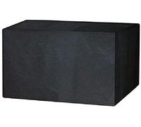 Funda Impermeable para Mesas de Jardín - Modelo BI004PR - Cierre Ajustable - Ideal para Uso Exterior e Interior - Fabricada con Poliéster - Gramaje 160 g/m2 - 170x94x71 cm - Color Negro - Bikain