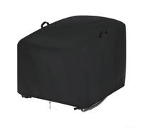 Funda impermeable para silla mecedora de huevos de patio al aire libre, tela Oxford 210D, protector resistente a la intemperie con banda elástica