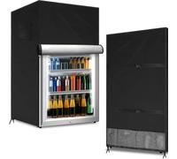 Funda Lavadora Exterior Impermeable 60x60x85cm Protector para polvo UV Oxford 420D para Carga Frontal(B)
