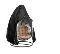 Funda Mecedora Protector For Colgar En El Patio Con Cubierta Silla | Con cremallera impermeable Sun Wicker Egg Swing fundas for sillas(2Pcs)