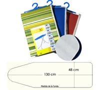 Funda mesa plancha espuma muleton 130x48 cm