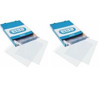 Funda multitaladro elba standard din a4 70 micras cristal caja de 100 unidades (Paquete de 2)