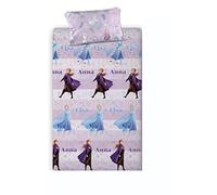 Funda nórdica 2 piezas Frozen II Cama 90 cm. (Encimera y funda almohada) (Composición 100% algodón)