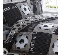 Fútbol Dormitorio Individual Doble Funda de Edredón/Cortinas/Sábana Bajera & Y
