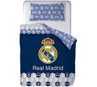 Funda Nórdica Real Madrid 2021 2 Piezas. Escudo Centrado (150x220)