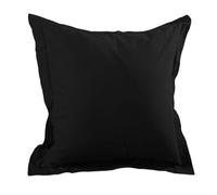 Funda para Almohada con Volante Comodidad Negro