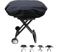 Funda para Barbacoa Portátil para Weber Q200 2003-2013, Impermeable Cubierta BBQ Protector UV Oxford 210D Funda Parrilla Exterior
