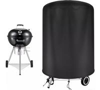 Funda para barbacoa resistente a los rayos UV, resistente al agua, tela Oxford 210D, protección para uso en exteriores, compatible con Weber para Génesis 77 x 58 cm (diámetro 77 cm x 58 cm)
