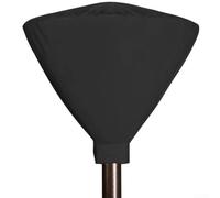 Funda para Cabeza de para calentador de Patio con para cremallera y Bolsa Oxford UV 86x65cm Negro(210D：86 * 65cm)
