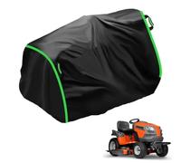 Funda para cortacésped de exterior compatible con Husqvarna LTH1738 | impermeable y duradera, protección para todo tipo de clima, con bolsa de almacenamiento