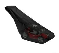 Funda para cortacésped impermeable y resistente al viento con tela Oxford 210D, dobladillo elástico y cierre de cordón para una protección segura al aire libre (190 x 50 x 100 cm)