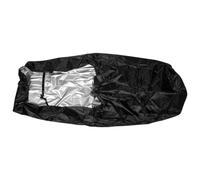 Funda para Cortacésped Negra, Oxford, Antiheladas | Ajuste para Cortacésped Eléctrico Carrete, Cordón y Hebilla Inferiores, Guardado en Patio