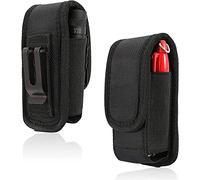 Funda para Cuchillo de Cinturón Negra - para Navajas Plegables, Interior para Entretenimiento al Aire Libre, Senderismo, Montañismo - Regalos para Hombres