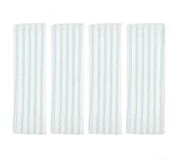 Funda para fregona Leifheit para Profi XL Cotton Plus, compatible con todas las asas, almohadilla de repuesto turquesa para limpiaparabrisas de ventanas, paño de microfibra lavable para suelos duros