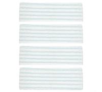 Funda para fregona Leifheit XL Cotton Plus para limpiaparabrisas de suelo con fibras absorbentes flexibles que llegan a esquinas y bordes estrechos (paquete de 4)