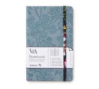 Funda para gafas IF V&A Bookaroo Sundour Pheasant Kilburn Black Floral Cuaderno