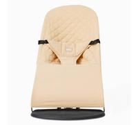 Funda para hamaca bebé Belltop compatible con Hamaca BabyBjörn: Soft & Bliss. Asiento para balancín bebé: ergonómico y de ajuste perfecto. Funda silla/mecedora bebé: algodón hipoalergénico (Beige)