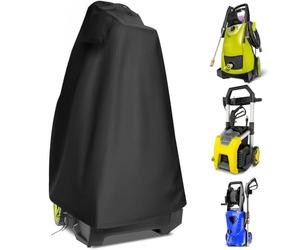 Funda para Hidrolimpiadora para Ryobi | RY110PWA | 2022-Present, Cubierta con Cordón Ajustable y Asa de Transporte, para Garaje y Almacenamiento, Negra