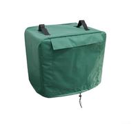 Funda para horno de pizza con bolsillo de almacenamiento, escudo impermeable para todo tipo de clima para barbacoa de patio, protector de tela 420D resistente a desgarros, 21.5 x 18 x 15 pulgadas