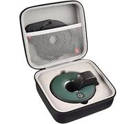 Funda para láser Bosch Atino con cinta métrica integrada, organizador para almohadilla de gel, tapa protectora para almohadilla de gel, adaptador de pines, gran capacidad, color negro (solo caso)
