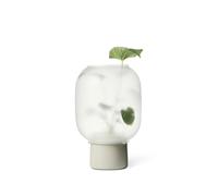 Gejst Maceta con cristal pavonado Nebl Ø26 cm Gris