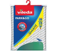 Funda para mesa de planchar y sujetador para tablas con paño Vileda Park y Go