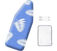Funda para Mini Tabla de Planchar de 12.5 x 30 Pulgadas, con Funda de Hierro 100% algodón y Almohadilla extragruesa, resiste Quemaduras y Manchas, se Adapta a Tablas de Planchar de Mesa pequeña