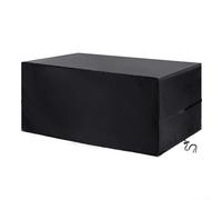 Funda para muebles de jardín para mesas rectangulares y juegos de ratán con panel trasero impermeable transpirable y acumulación de humedad (180 x 120 x 74)