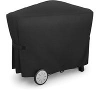 Funda para parrilla de gas Unyqoos®: cubierta protectora impermeable y resistente a la intemperie, fabricada en tejido Oxford de 600D, compatible con modelos Weber Q2000/Q3000, con espacio abierto par