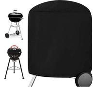 Funda para parrilla redonda, 73x71 cm, impermeable, fabricada con tela Oxford resistente
