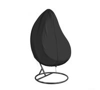 Funda para silla colgante de ratán para columpios de jardín, construida con tela Oxford recubierta de plata 210D para uso a largo plazo