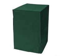 Funda para silla de exterior de tela Oxford 210D, resistente al agua, protección UV, apiladas, protector de parrilla, verde, varios tamaños (68 x 68 x 120 cm)