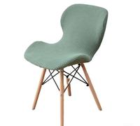 Funda para silla de forro polar extraíble y lavable para sillas de mariposa con propiedades elásticas y antiarrugas (matcha)