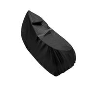 Funda para Silla Huevo Colgante Cremallera Central, Poliéster | Protección Solar y Resistente al Desgaste, Plegable y Portátil, para Jardines y Patios, Negro