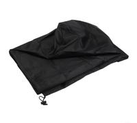 Funda para silla mecedora, impermeable, resistente, tela 420D, cubierta para muebles de jardín, resistente al viento, anti-UV, protección para patio al aire libre, 70 x 97 x 99 cm (negro)
