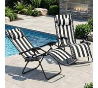 Funda para silla Outdoor for Zero de 160 x 48 cm, resistente a la | Tejido sintético resistente a la intemperie, de secado rápido, resistente al moho, incluye tornillo de montaje