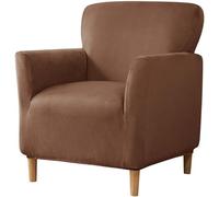 Funda para Sillón Individual, Elástica Suave Funda para Sofá 1 Plaza, Club Tub Universal Fundas de Butaca Protector de Muebles para Dormitorio,Lavable, para Casa, Club, Hotel ( Color : B32 , Size : 1P
